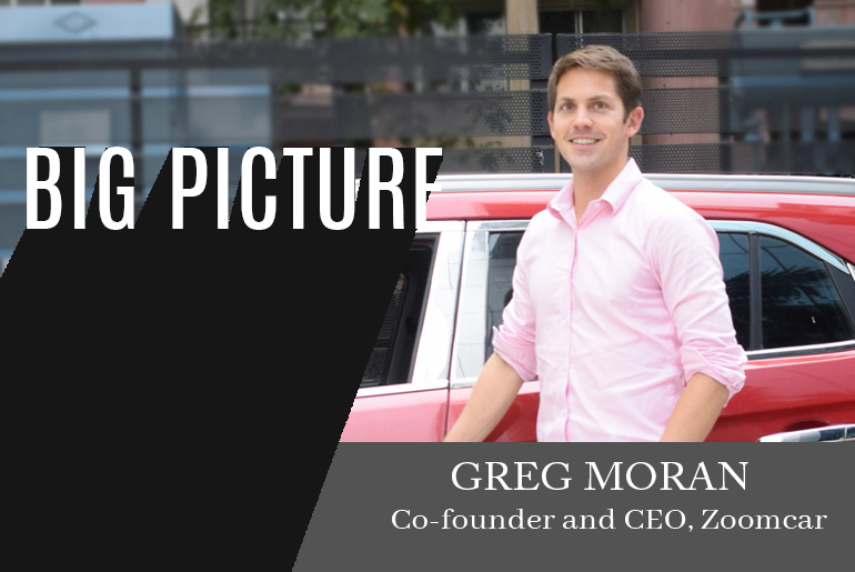 Greg Moran Zoomcar CEO Co-Founder