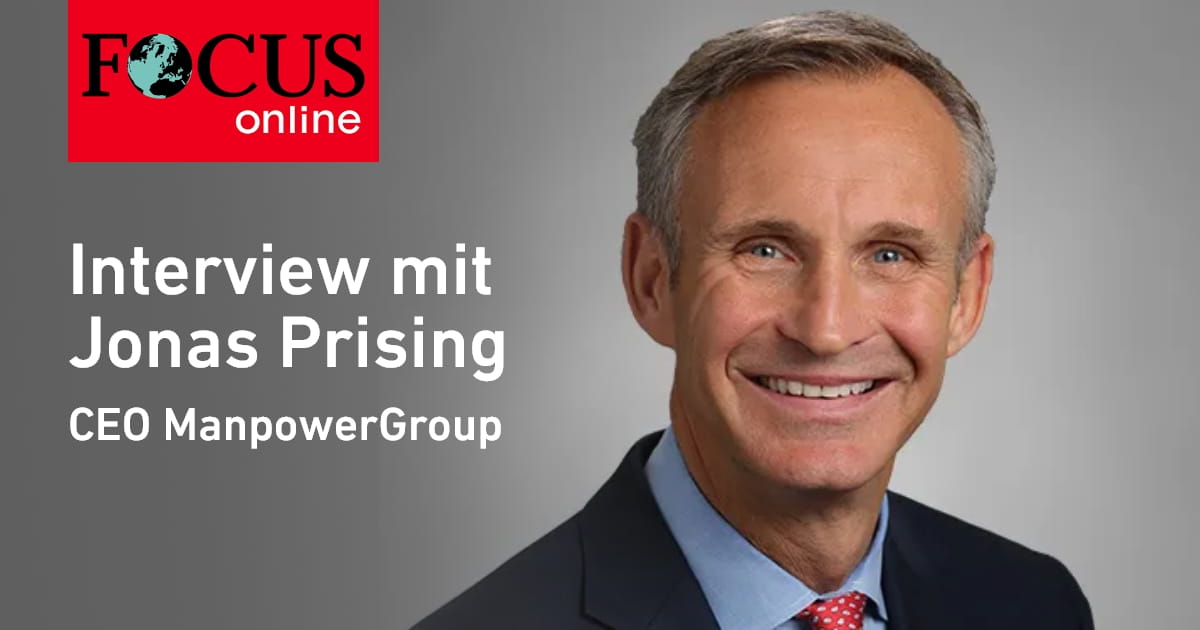 Jonas Prising ManpowerGroup CEO
