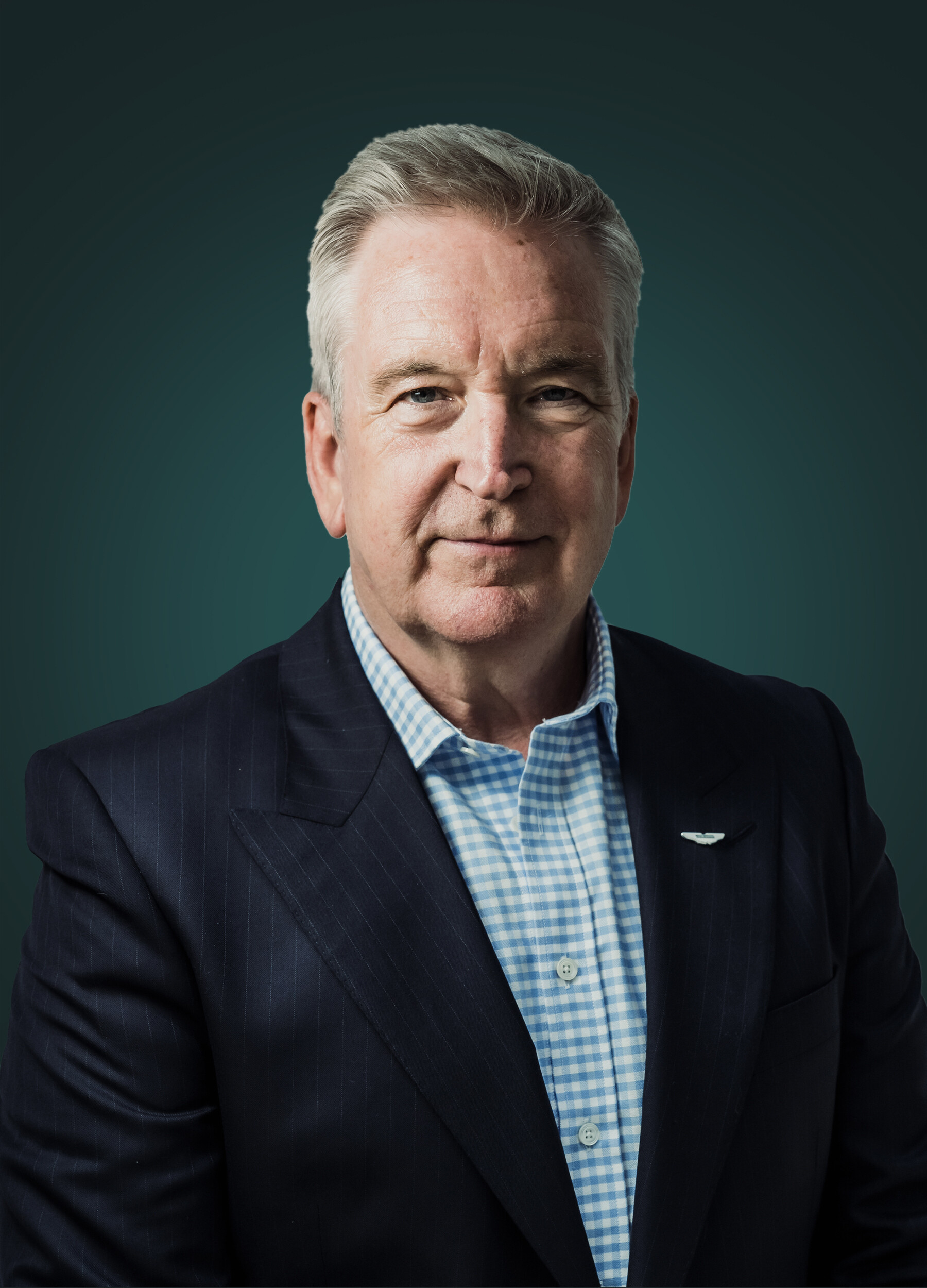 Adrian Hallmark Aston Martin CEO