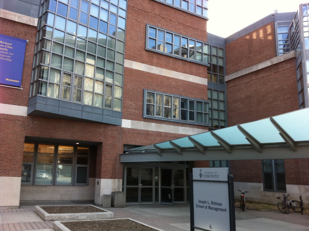 Rotman School of Management building at University of Toronto