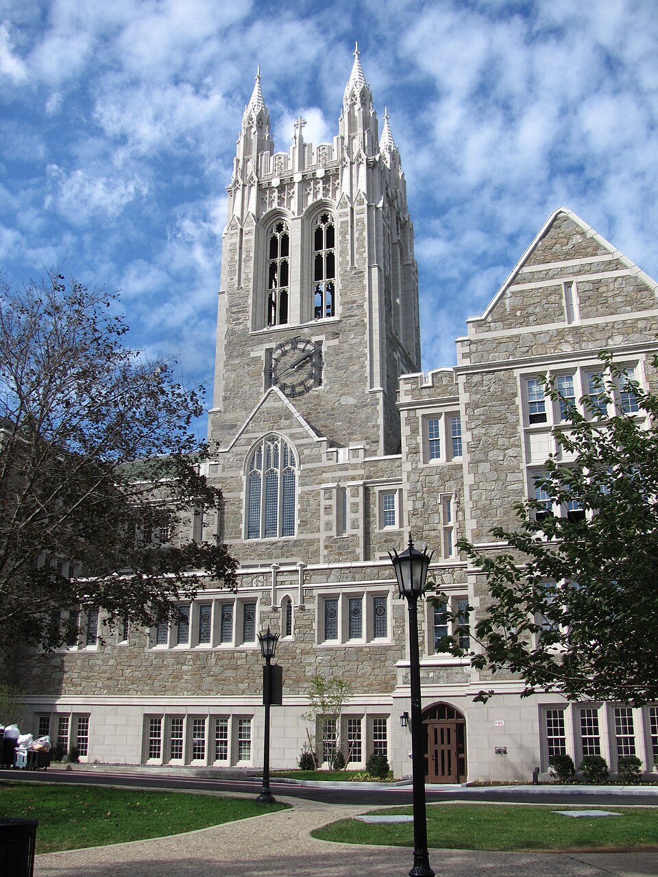 Boston College Gasson Hall Campus