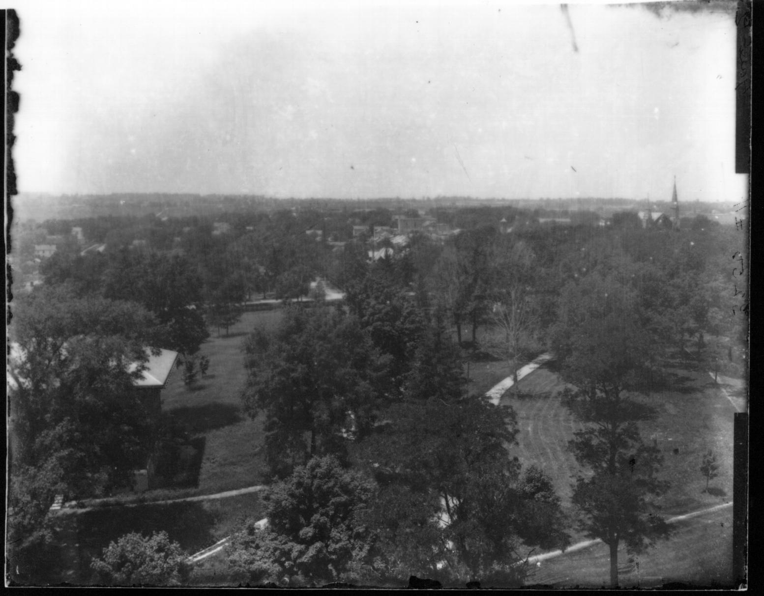 Miami University Campus Aerial View
