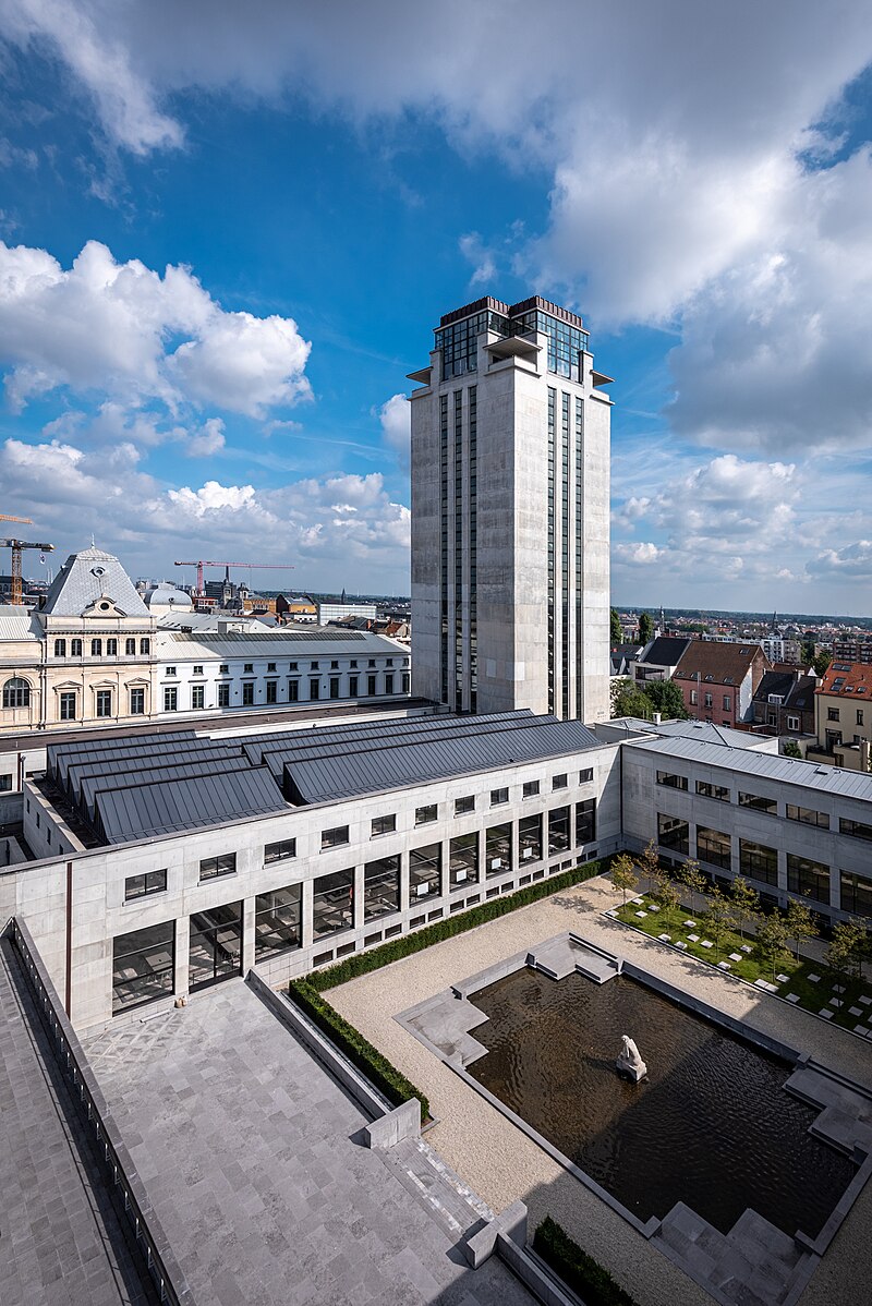 Ghent University Boekentoren Library Belgium