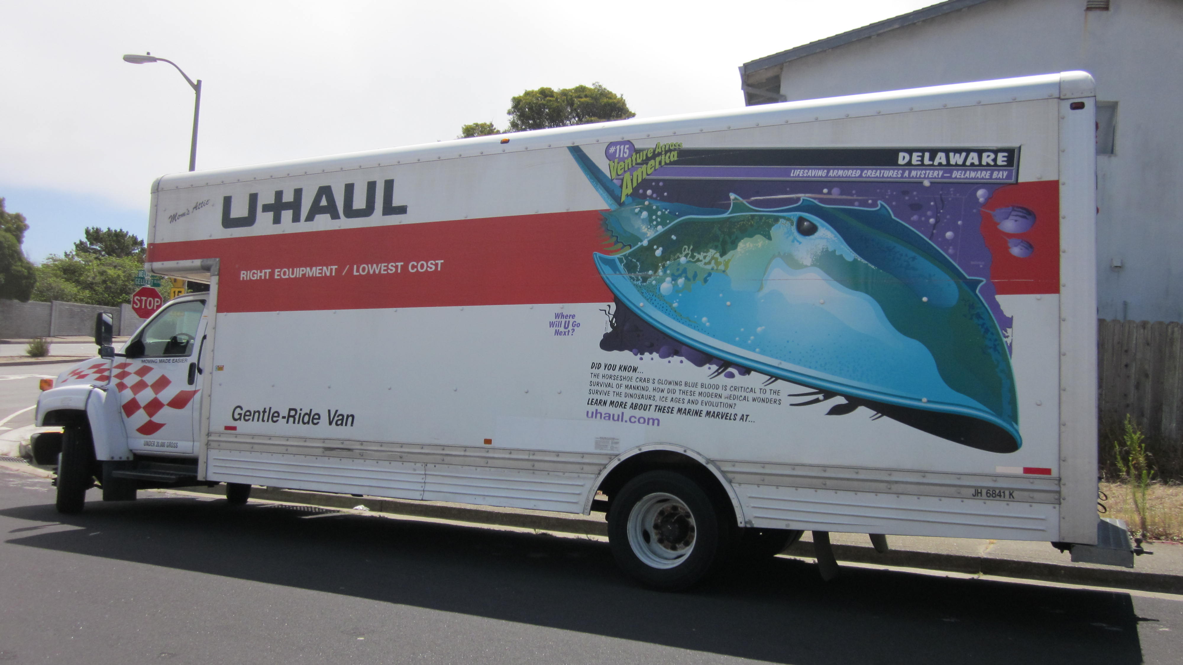U-Haul moving truck