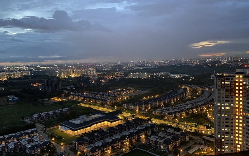 Bangalore India Skyline - Truecaller Operations