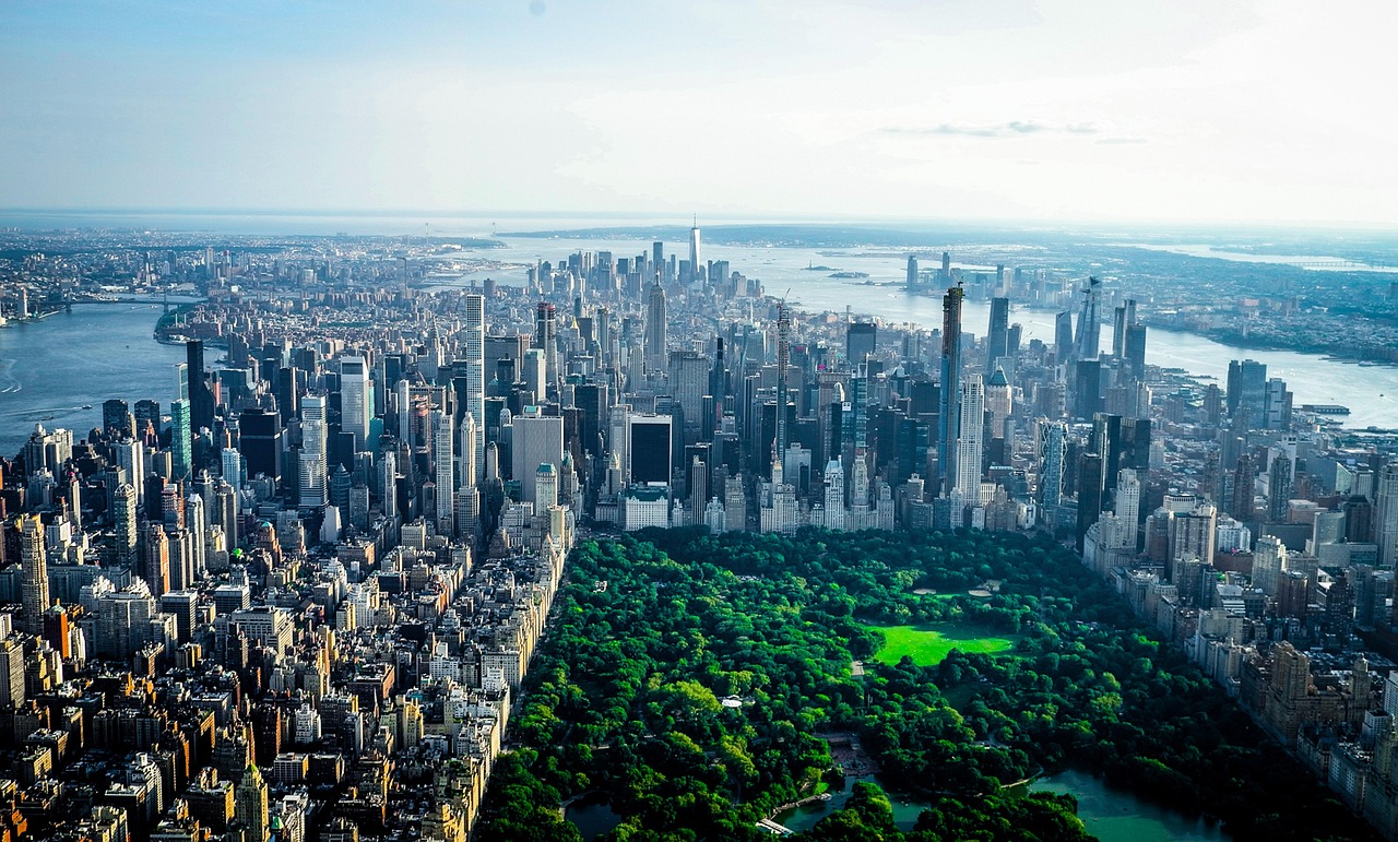 New York City Financial District skyline where Goldman Sachs is headquartered