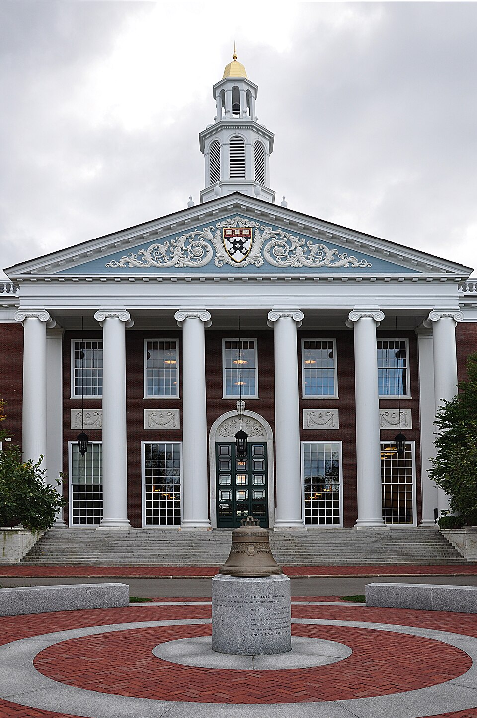 Harvard Business School Baker Library campus