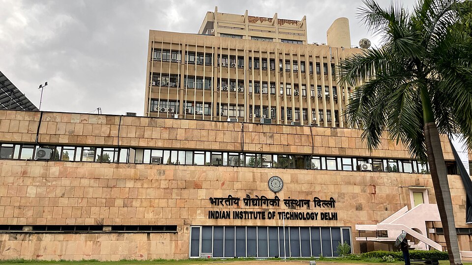 IIT Delhi Main Building - Alma Mater of Yashish Dahiya