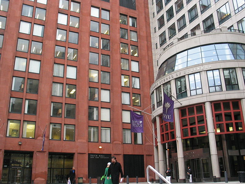 NYU Stern School of Business campus in New York City