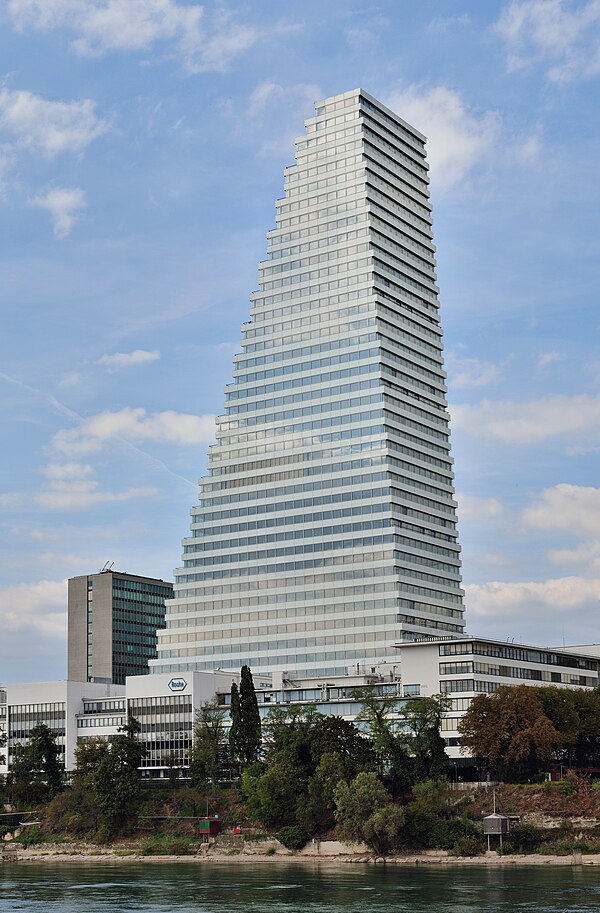 Roche Tower, Basel, Switzerland - Roche Headquarters