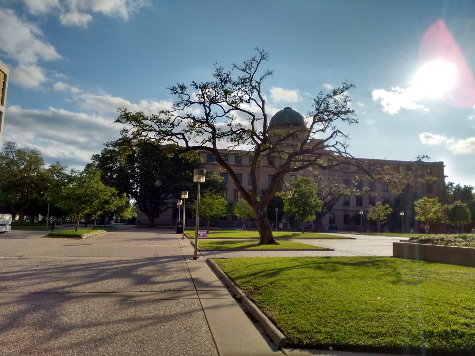 Texas A&M University Academic Building campus in College Station Texas